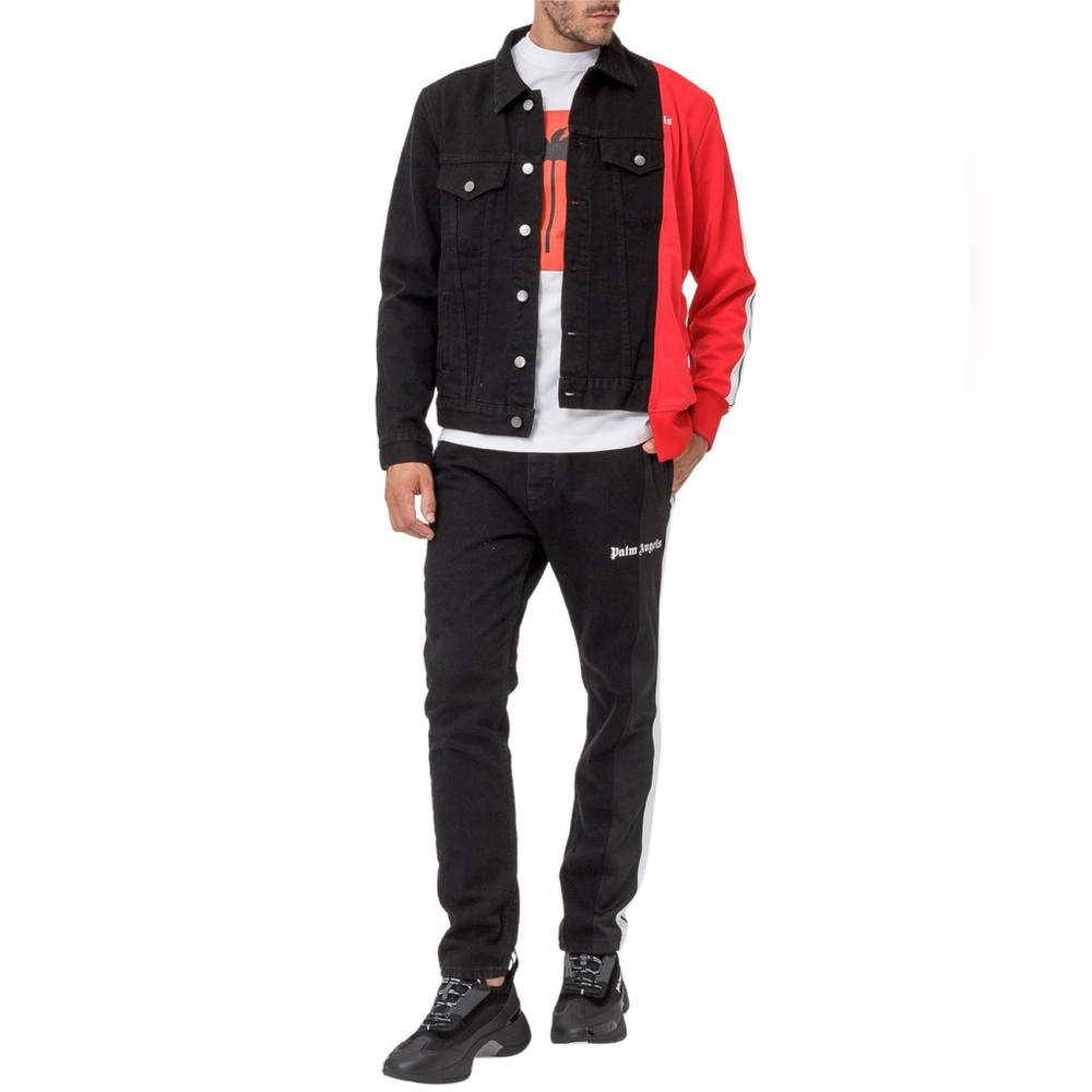 SET Palm Angels Black and‎ Red Jacket and Pants - Picture 8 of 17